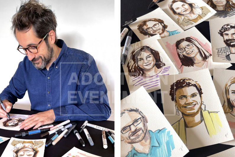 ARTISTE PORTRAITISTE DESSIN ÉVÉNEMENT SOIRÉE  SILHOUETTE ANIMATION ÉVÉNEMENTIELLE | adopte-un-evenement ARTISTE PORTRAITISTE DESSIN ÉVÉNEMENT SOIRÉE  SILHOUETTE ANIMATION ÉVÉNEMENTIELLE | adopte-un-evenement