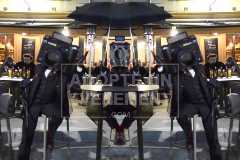 BEA CONCEPTION ARTISTE ITINERANT DEAMBULATION SOIREE PHOTO ACCUEIL | adopte-un-evenement
