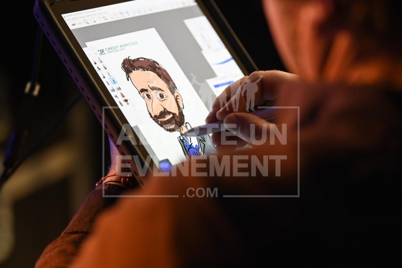 BEA CONCEPTION CARICATURISTE NUMERIQUE ARTISTES | adopte-un-evenement