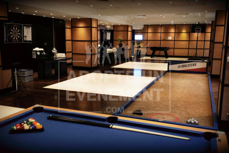 SALLE DE JEUX BILLARD JEUX D'ARCADES DARTS FLECHETTES ENFER DU JEU | adopte-un-evenement