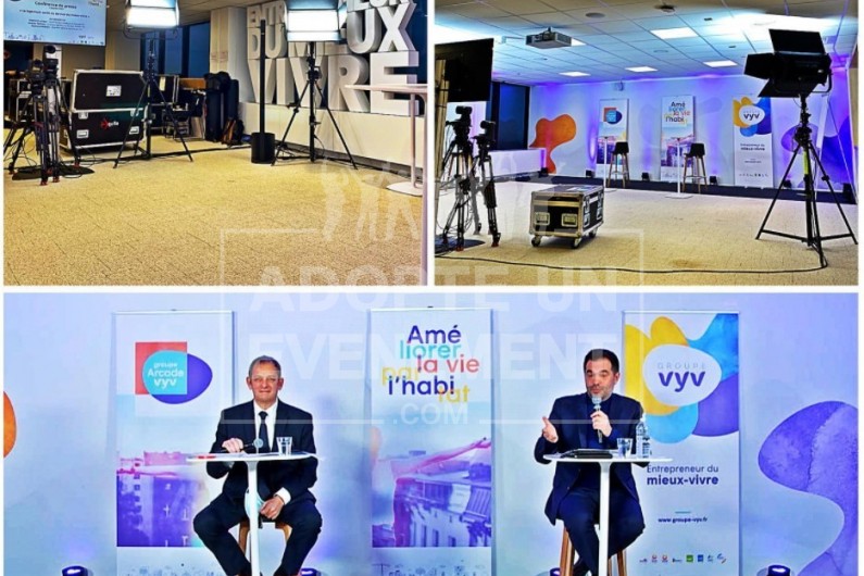 EVENEMENT DIGITAL STREAMIG STUDIO TV DISTANCIEL ET PRESENTIEL | adopte-un-evenement