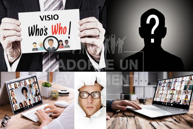 VISIO WHO'S WHO HOME OFFICE TÉLÉTRAVAIL LIENS COLLÈGUES QUIZ JEU CONVIVIAL BRISER GLACE | adopte-un-evenement