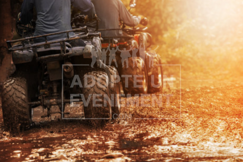 QUAD RANDO FRISSONS SPORTS MÉCANIQUES PILOTAGE | adopte-un-evenement