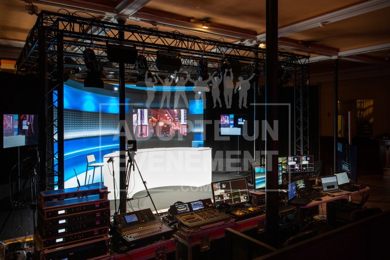 POUR VOS EVENEMENTS EN DISTANCIEL STUDIO TV TOUT EQUIPE A PARIS | adopte-un-evenement