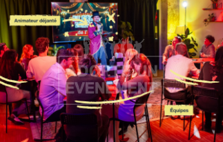 IA CIRQUE CIRCUS PROMPT CHATGPT FUN COHESION TEAM BUILDING | adopte-un-evenement