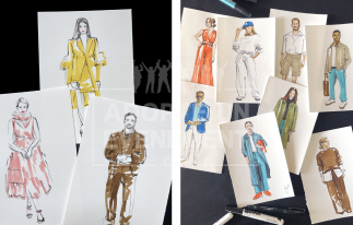 ARTISTE PORTRAITISTE DESSIN ÉVÉNEMENT SOIRÉE  SILHOUETTE ANIMATION ÉVÉNEMENTIELLE | adopte-un-evenement