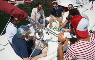 BEA CONCEPTION TEAM BUILDING OUTDOOR ANIMATION NAUTIQUE CHASSE AUX TRESORS RALLYE SUR L'EAU BATEAU PARIS STRASBOURG METZ | adopte-un-evenement