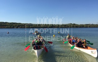 BEA CONCEPTION CHALLENGE ENTRE TERRE ET LAC PADDLES DALTONS COURSE RELAIS | adopte-un-evenement