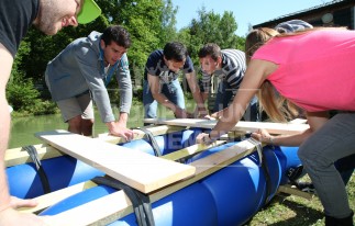 BEA CONCEPTION - CONSTRUCTION RADEAUX - TEAM BUILDING - NAUTIQUE ACTIVITE 3 | adopte-un-evenement