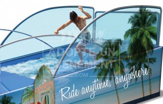 SURF ANIMATION BEA CONCEPTION SENSATION FORTE EAU GLISSE SÉMINAIRE COKCTAIL GARDEN PARTY | adopte-un-evenement