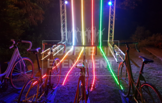 VÉLO COURSE LED LUMIÈRE ADOPTE UN ÉVÉNEMENT CHALLENGE | adopte-un-evenement