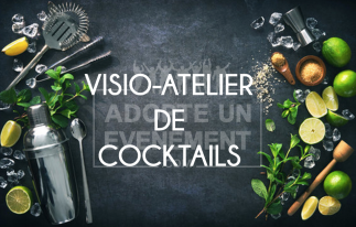 VISIO ATELIER COCKTAILS BARMAN TÉLÉTRAVAIL INGRÉDIENTS DÉGUSTATION MOJITO HOME OFFICE | adopte-un-evenement