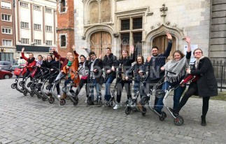 BEA CONCEPTION ANAIMATION BALADE TROTTINETTE  LUDIQUE FUN ACTIVITE TEAM BUILDING JOURNEE DECOUVERTE | adopte-un-evenement