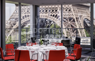 SALLE DE REUNION SALLE EVENEMENTIELLE PARIS TOUR EIFFEL VUE PANORAMIQUE | adopte-un-evenement